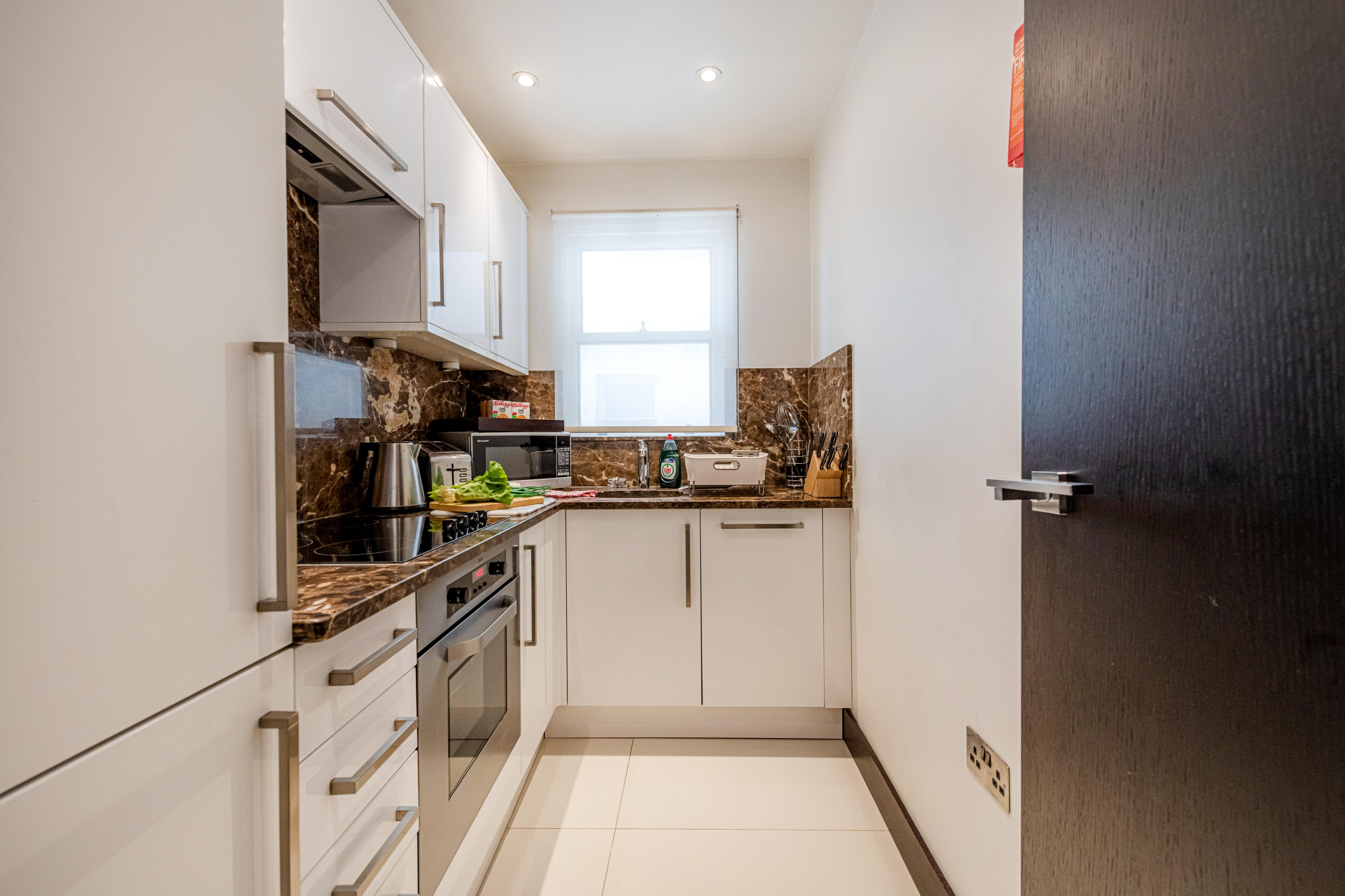 Deluxe One Bedroom Apartment Balcony