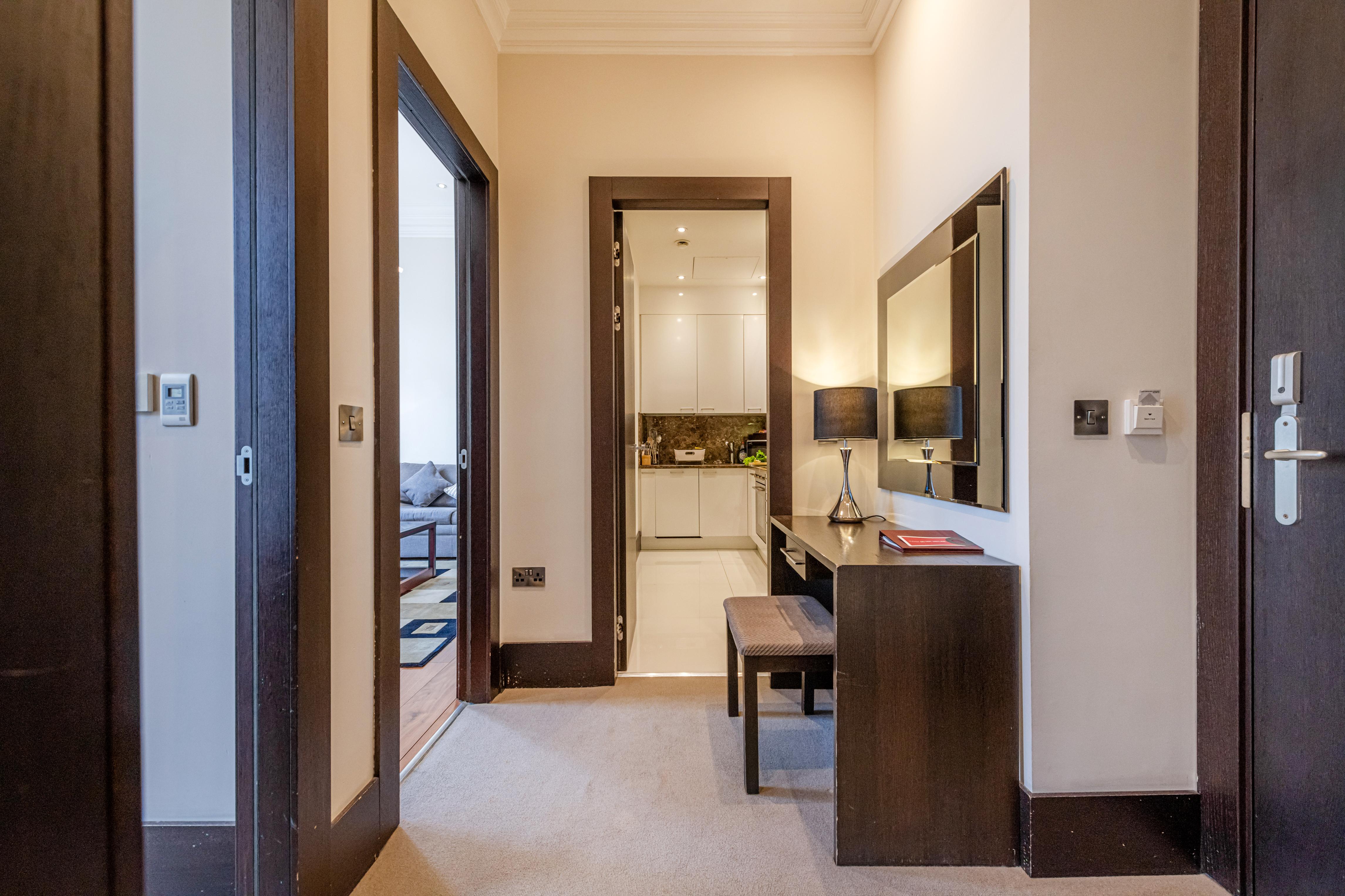 Deluxe One Bedroom Apartment Balcony