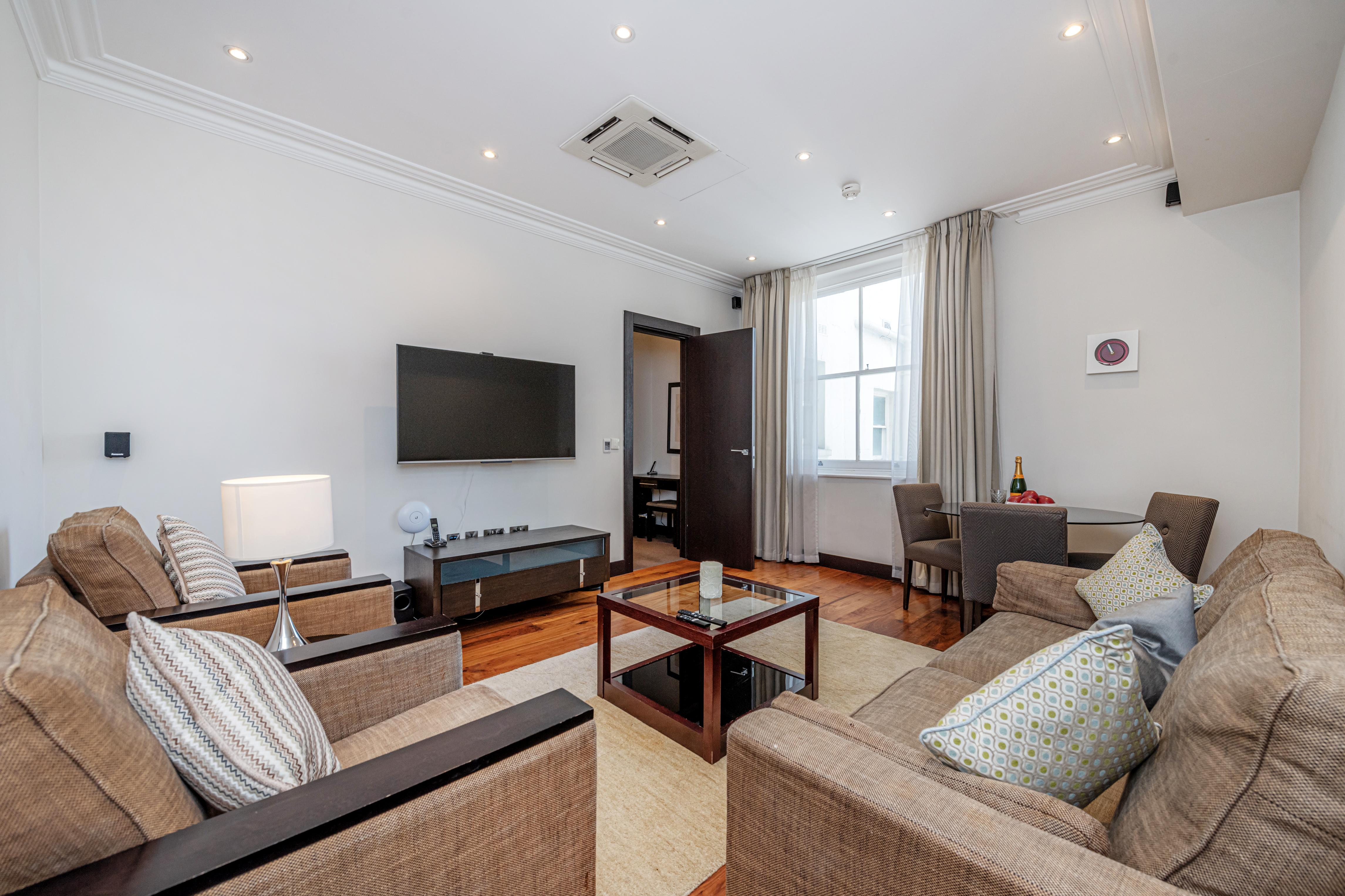 Deluxe One Bedroom Apartment Balcony